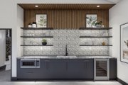 Modern Style House Plan - 0 Beds 1 Baths 487 Sq/Ft Plan #455-609 