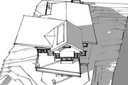 Modern Style House Plan - 4 Beds 4 Baths 2681 Sq/Ft Plan #902-4 