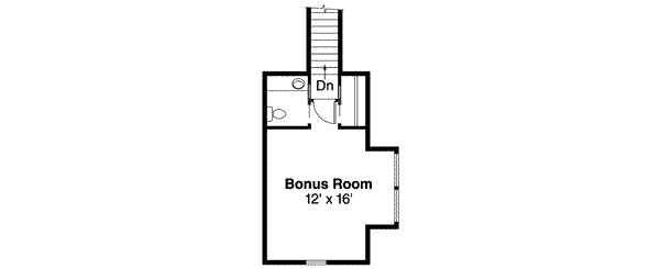 Craftsman Floor Plan - Other Floor Plan #124-504