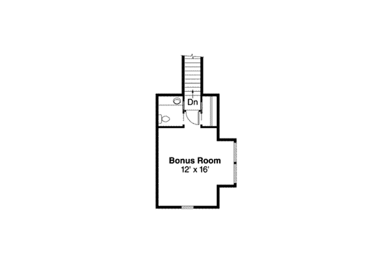 House Plan Design - Floor Plan - Other Floor for Craftsman House Plan #124-504 - 3 bed, 2 bath