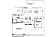 Ranch Style House Plan - 2 Beds 2 Baths 2224 Sq/Ft Plan #70-1464 