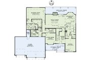 Craftsman Style House Plan - 4 Beds 4 Baths 2860 Sq/Ft Plan #17-2492 