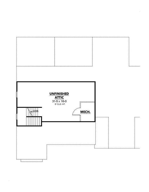 Farmhouse Floor Plan - Other Floor Plan #1080-6