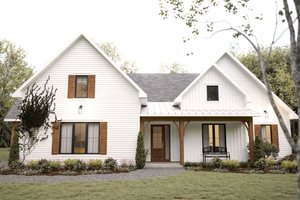 House Blueprint - Country Exterior - Front Elevation Plan #23-2817