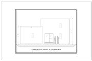 Modern Style House Plan - 1 Beds 1 Baths 430 Sq/Ft Plan #905-9 