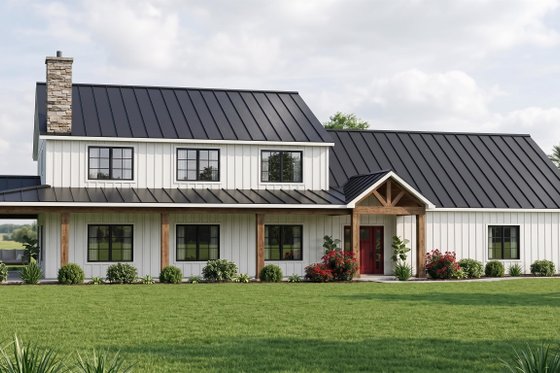 Barndominium Plan with Bunk Room