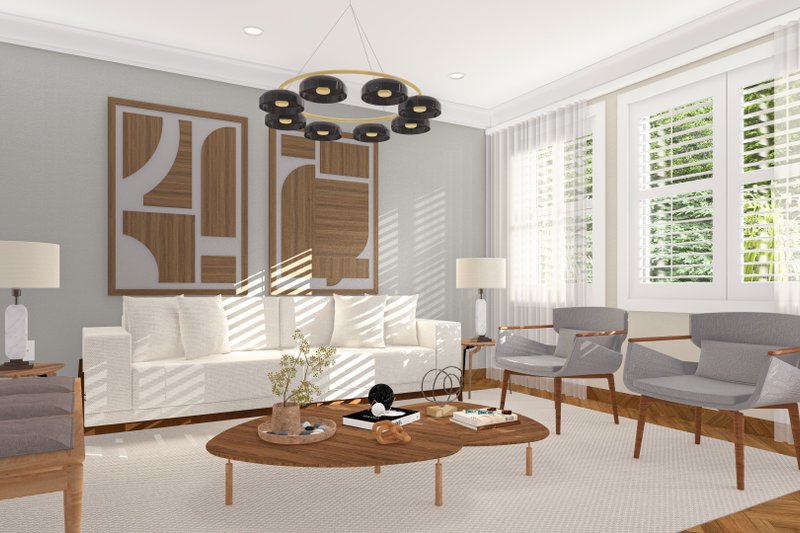 House Design - Interior - Other for Ranch House Plan #1060-289 - 3 bed, 2 bath
