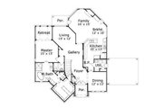 European Style House Plan - 4 Beds 3.5 Baths 3918 Sq/Ft Plan #411-792 