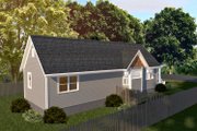 Cottage Style House Plan - 2 Beds 1 Baths 955 Sq/Ft Plan #79-104 Exterior 