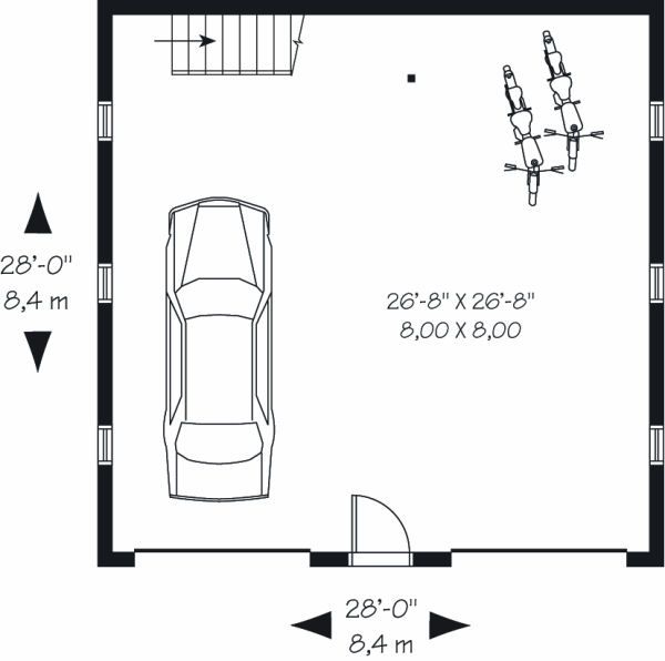 House Design - Traditional Floor Plan - Main Floor Plan #23-765