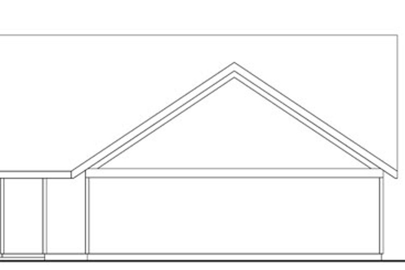 Home Plan - Exterior - Other Elevation 1 for Craftsman House Plan #124-746 - 3 bed, 2 bath