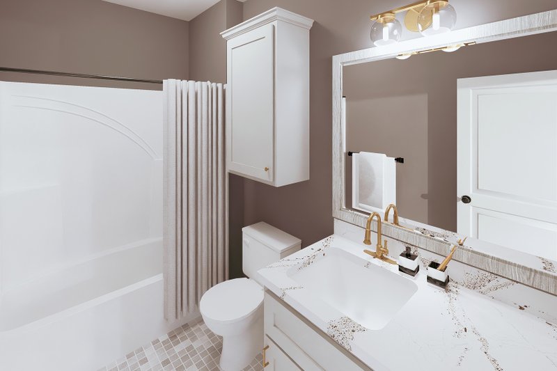House Plan Design - Interior - Bathroom for Farmhouse House Plan #44-289 - 3 bed, 2 bath