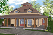 Traditional Style House Plan - 2 Beds 1 Baths 1189 Sq/Ft Plan #8-229 