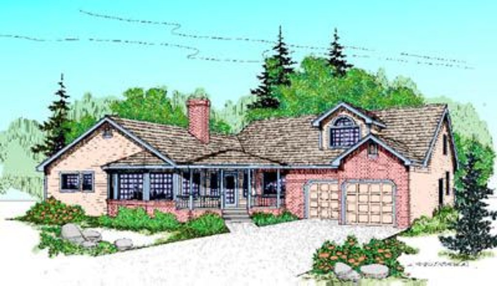 Traditional Style House Plan 4 Beds 2 Baths 2500 Sq Ft  Traditional Style House Plan 4 Beds 2 Baths 2500 Sq Ft
