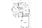 Craftsman Style House Plan - 3 Beds 2.5 Baths 2785 Sq/Ft Plan #132-123 