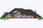 Traditional Style House Plan - 3 Beds 2.5 Baths 3170 Sq/Ft Plan #5-340 