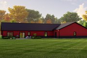 Barndominium Style House Plan - 3 Beds 3 Baths 1844 Sq/Ft Plan #1064-224 