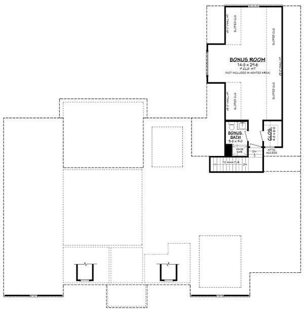 Home Plan - Southern Floor Plan - Other Floor Plan #430-354