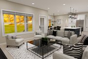 Craftsman Style House Plan - 4 Beds 3.5 Baths 2528 Sq/Ft Plan #51-1362 