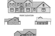 Country Style House Plan - 4 Beds 2.5 Baths 2871 Sq/Ft Plan #1089-17 Exterior 