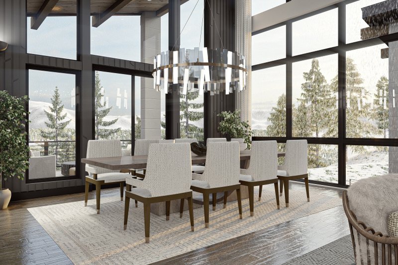 Dream House Plan - Interior - Dining Room for Modern House Plan #455-292 - 1 bed, 1.5 bath