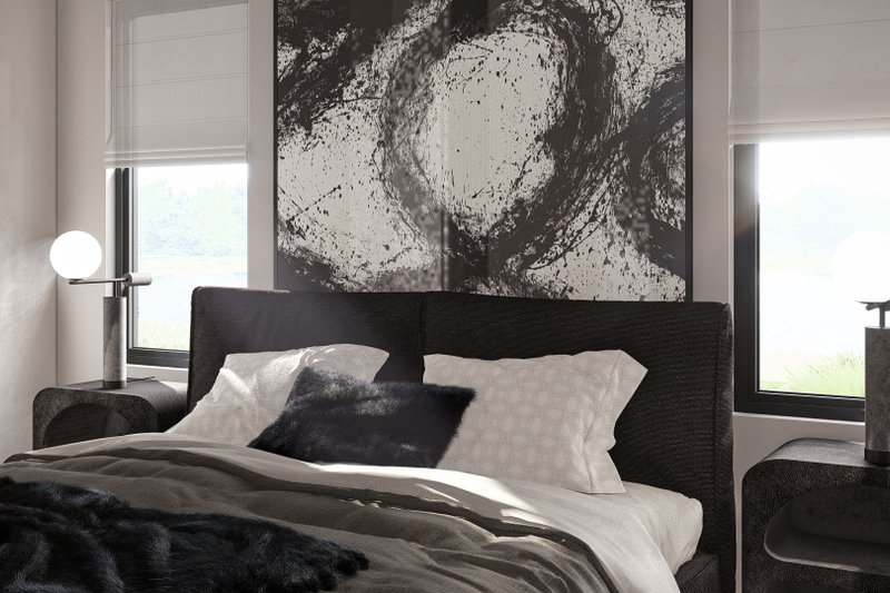 House Design - Interior - Master Bedroom for Contemporary House Plan #455-255 - 4 bed, 2.5 bath