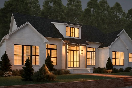 Exterior - Front Elevation 4 for Farmhouse House Plan #430-336 - 3 bed, 2.5 bath