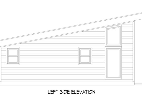 Exterior - Other Elevation for Contemporary House Plan #932-716 - 1 bed, 1 bath