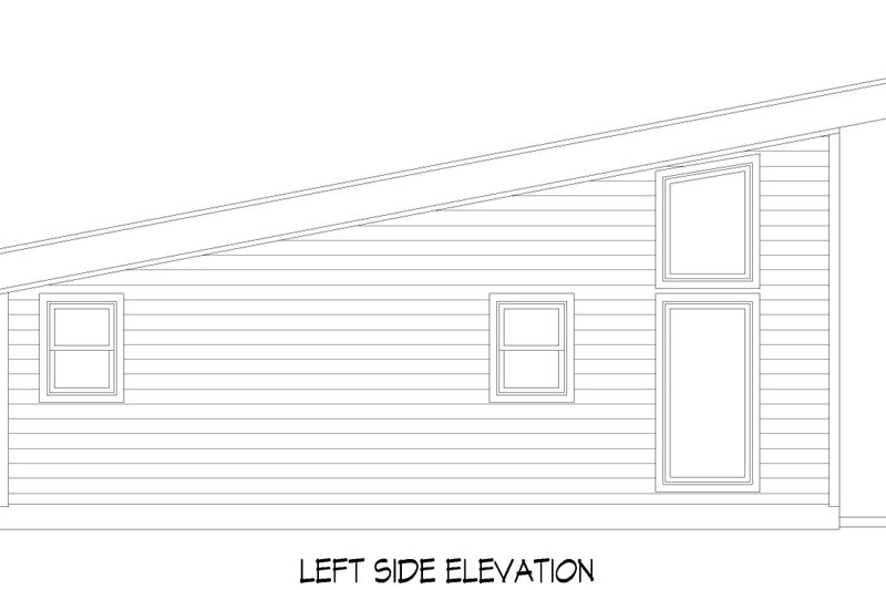 Dream House Plan - Exterior - Other Elevation for Contemporary House Plan #932-716 - 1 bed, 1 bath