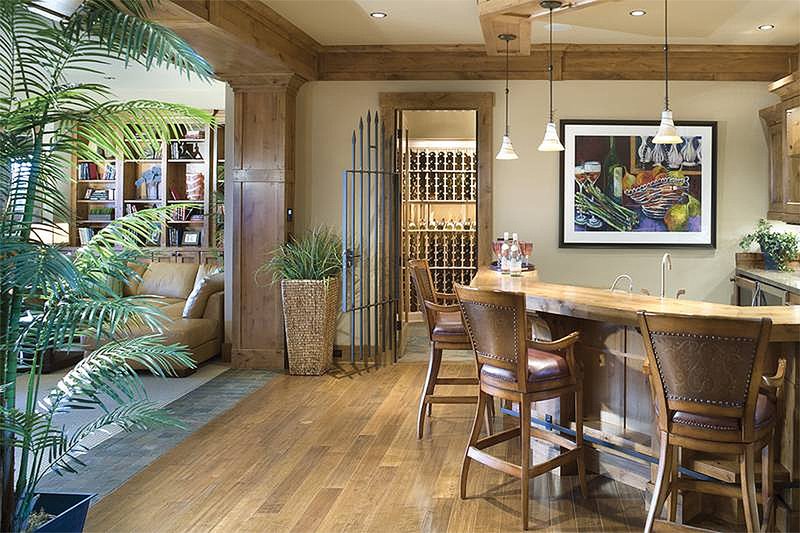 Home Plan - Theater - 5100 Square foot Craftsman home