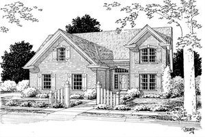 Traditional Exterior - Front Elevation Plan #513-2189