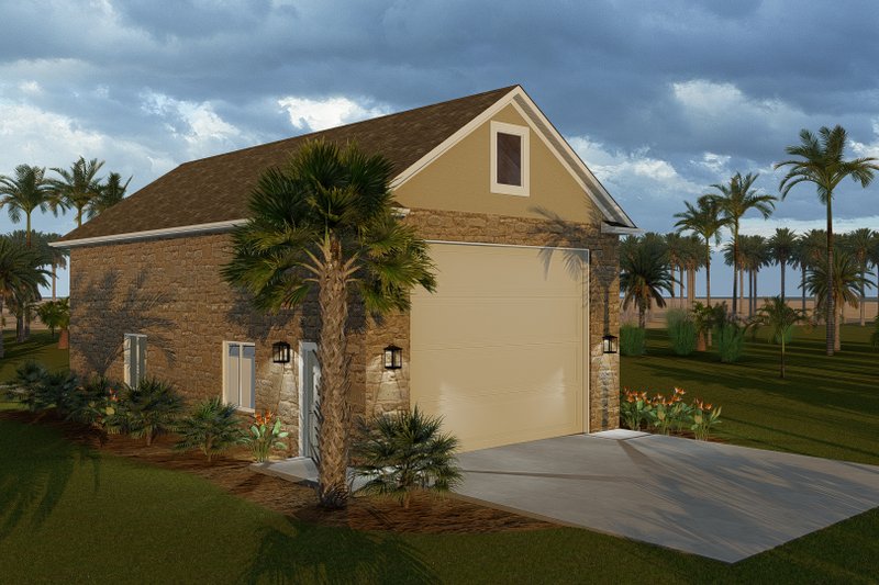 Home Plan - Traditional Exterior - Front Elevation Plan #1060-88