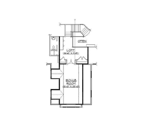 Home Plan - Country Floor Plan - Other Floor Plan #5-416
