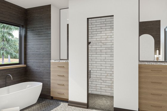Interior - Master Bathroom 1 for Modern House Plan #455-520 - 5 bed, 4.5 bath