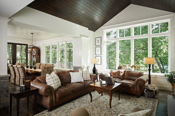 Interior - Family Room for Traditional House Plan #928-368 - 3 bed, 2.5 bath