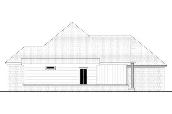 Exterior - Other Elevation for Traditional House Plan #430-409 - 4 bed, 2 bath