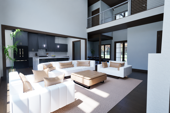 Interior - Other 1 for Contemporary House Plan #1116-8 - 4 bed, 3.5 bath