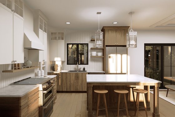 Interior - Kitchen 1 for Farmhouse House Plan #23-2392 - 4 bed, 2.5 bath