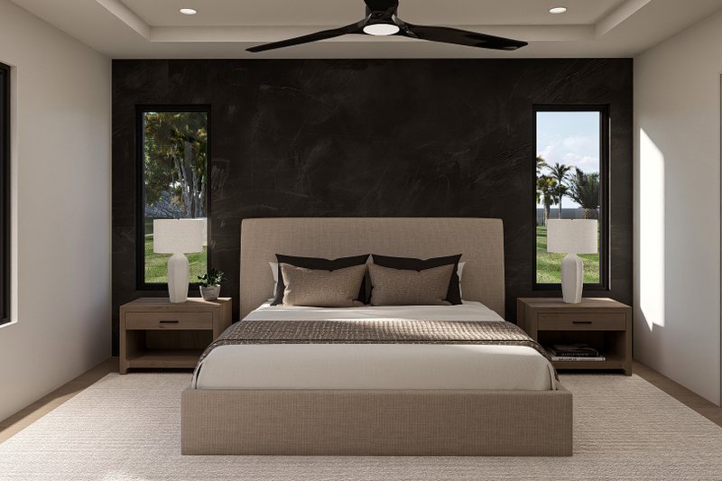 House Plan Design - Interior - Master Bedroom for Modern House Plan #455-705 - 3 bed, 2.5 bath