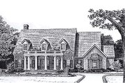 Country Style House Plan - 3 Beds 2.5 Baths 2915 Sq/Ft Plan #310-894 