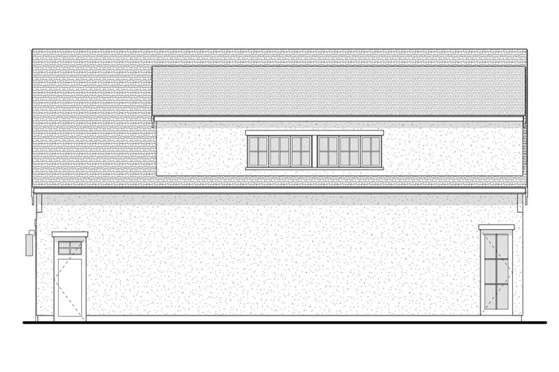 Home Plan - Exterior - Other Elevation 2 for Farmhouse House Plan #1114-55 - 1 bed, 1 bath