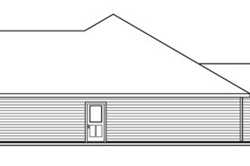 Home Plan - Exterior - Other Elevation 1 for Craftsman House Plan #124-779 - 3 bed, 3 bath