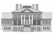 Classical Style House Plan - 5 Beds 6 Baths 10735 Sq/Ft Plan #137-211 