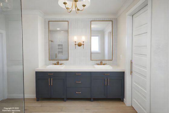 Interior - Master Bathroom for Traditional House Plan #927-1042 - 4 bed, 3 bath