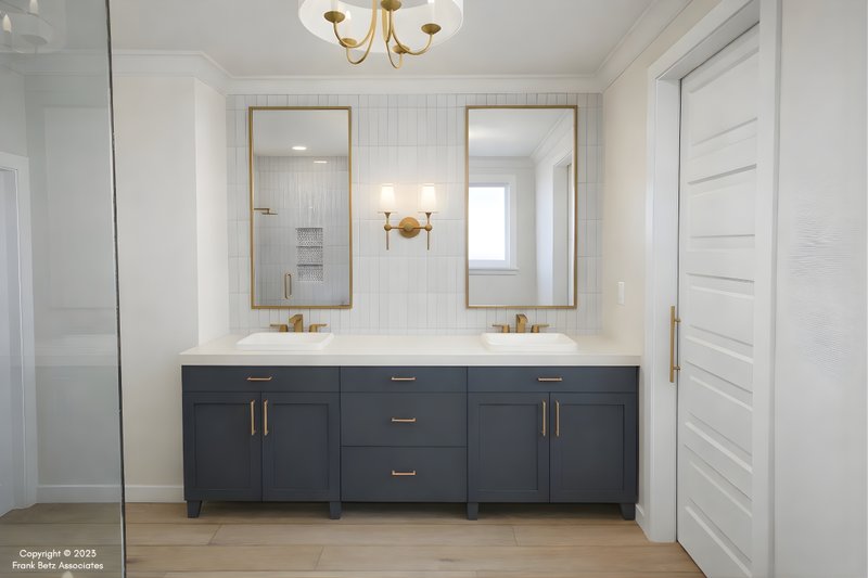 Architectural House Design - Interior - Master Bathroom for Traditional House Plan #927-1042 - 4 bed, 3 bath