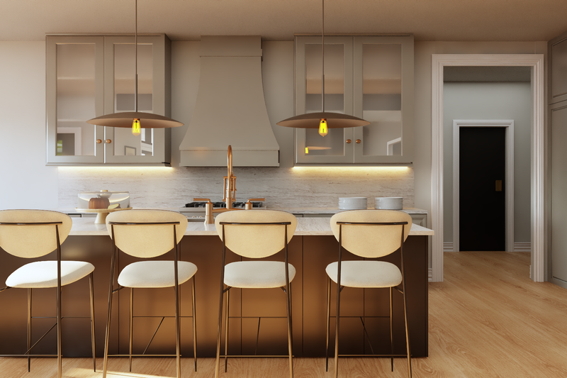 Home Plan - Interior - Kitchen 1 for Farmhouse House Plan #1064-123 - 2 bed, 2 bath