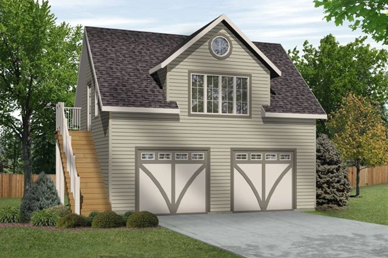 Home Plan - Traditional Exterior - Front Elevation Plan #22-564