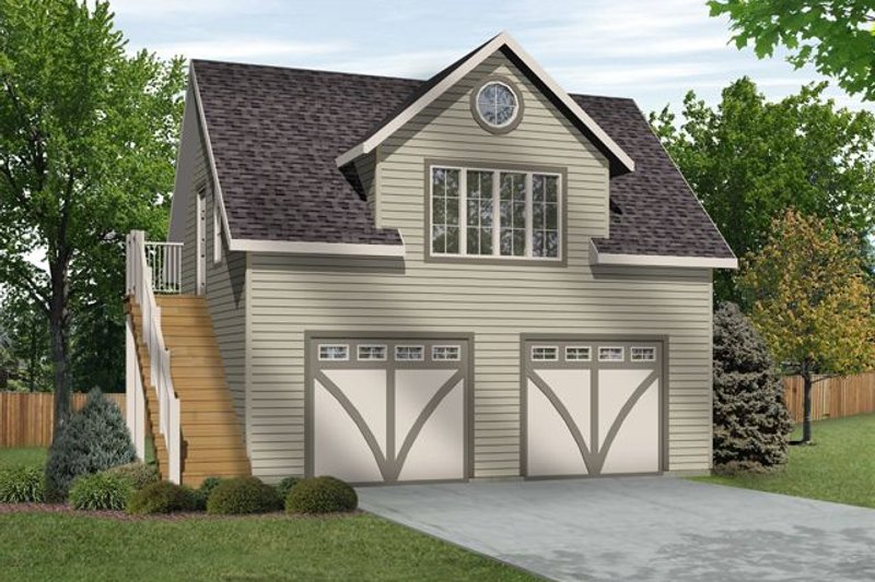 Dream House Plan - Traditional Exterior - Front Elevation Plan #22-564