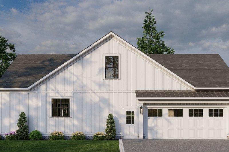 House Plan Design - Exterior - Other Elevation 4 for Farmhouse House Plan #923-440 - 3 bed, 2.5 bath