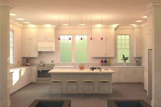 Interior - Kitchen for Craftsman House Plan #926-5 - 3 bed, 3 bath